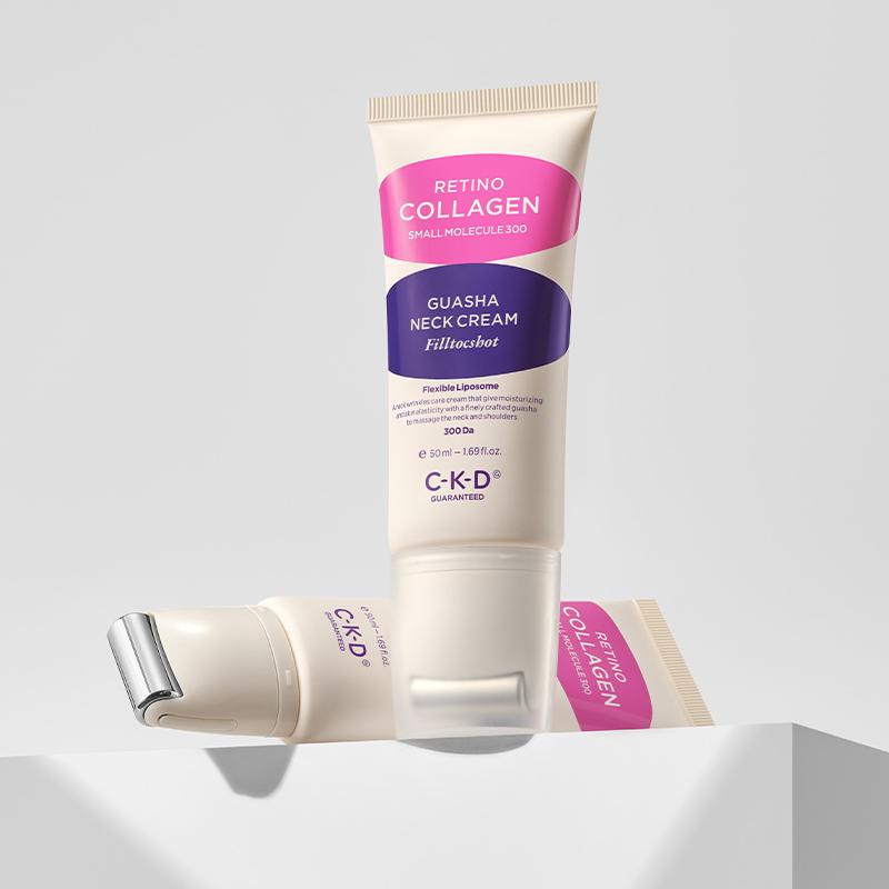 CKD Retino Collagen Kleine Molekül 300 Guasha Halscreme Filltocshot 50ml