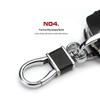 Key Case for Volkswagen: Compatible with 2017+ Magotan, Golf B8, Passat, Tiguan, Lavida, Bora - Genuine Leather