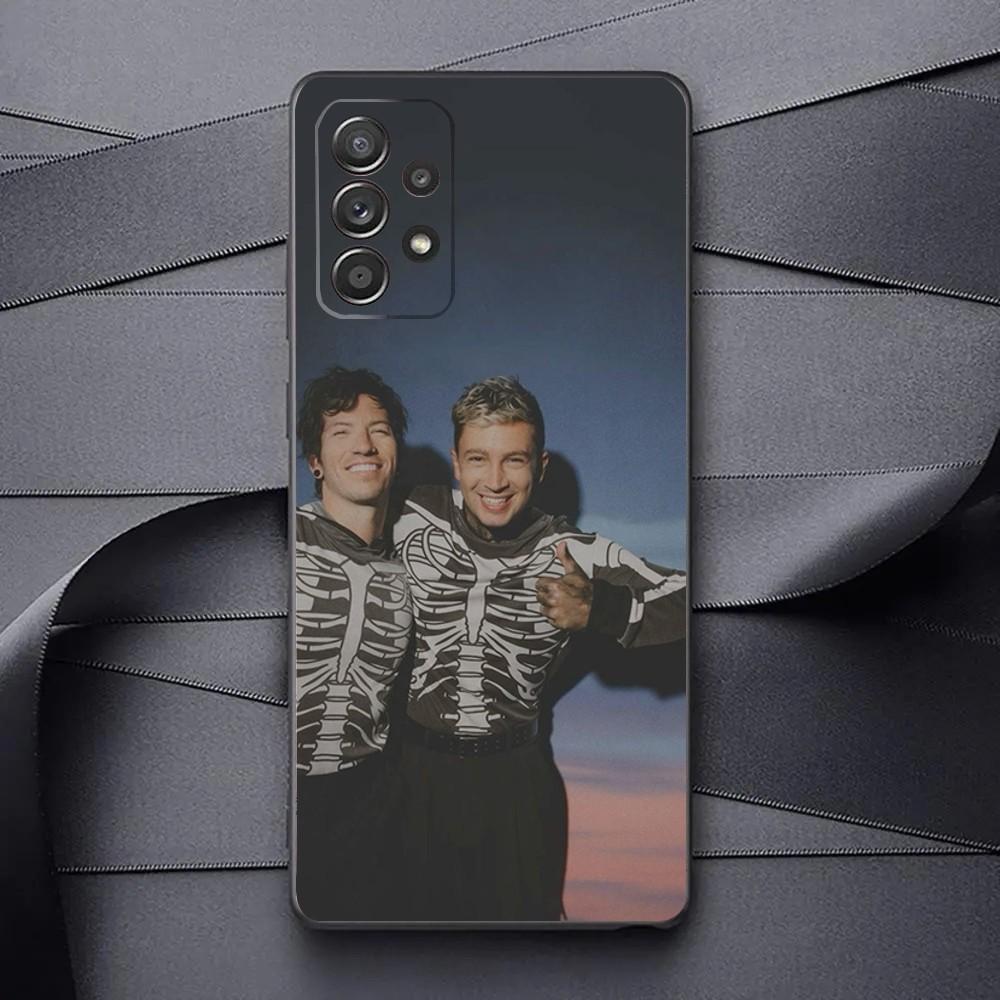 

Band Twenty one P-Pilots Phone Case For Samsung Galaxy A13,A21s,A22,A31,A32,A52,A53,A71,A80,A91 Soft Black Phone Cover Samsung a52 a52S