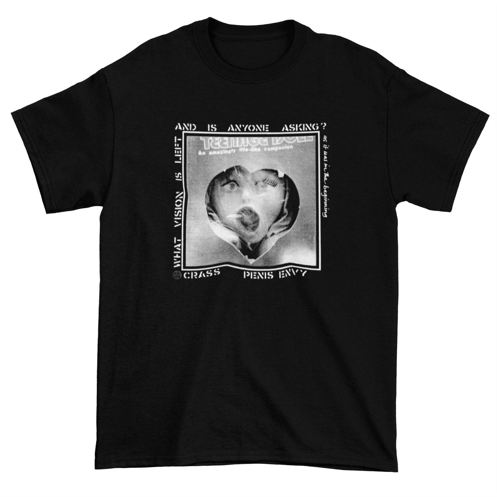 Crass Penis Envy Men s T-Shirt - Hardcore Punk Anarchist 2XL