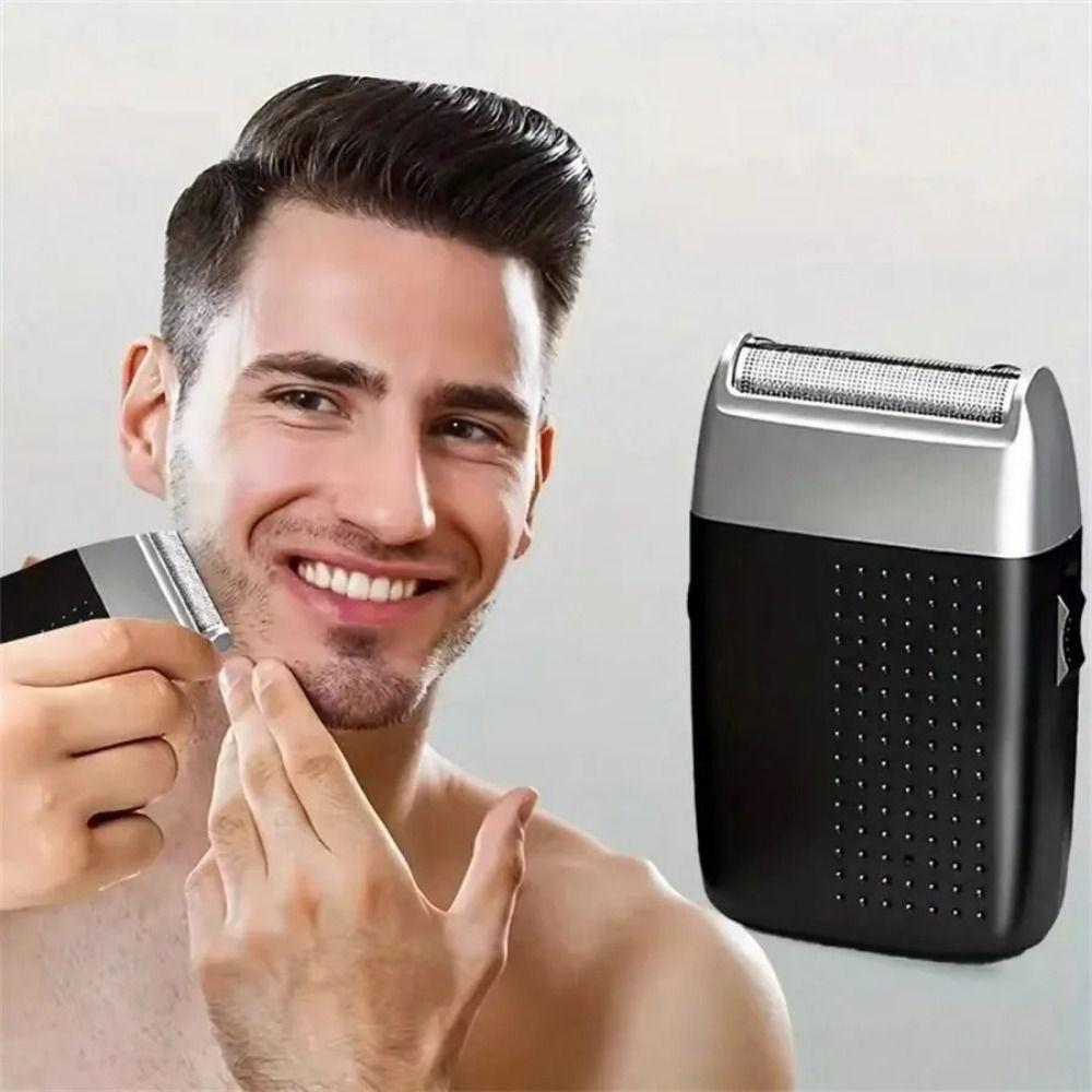 Quiet Operation Electric Razor Ultra Clean Shaving Beard Machine Men Beard Trimmer  Household