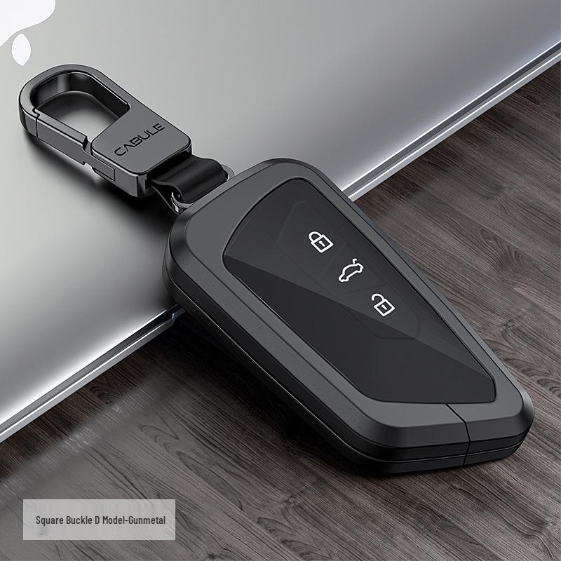 Volkswagen Key Case: Compatible with ID.3, Touran, ID.4 Crozz, Golf 8, Lamando, and Lanjing models.