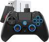 QRD Spark N5 Controller for Compatible with PS4 Pro Slim PS3 Steam Deck PC Hall Effect Audio Port Speaker Rapid Motion Mappable Functions PS5,