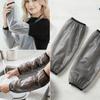 Elastic Cuffs Waterproof Oversleeves TPU Oilproof Oversleeves Forearm Protector  Pet Grooming