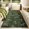 Carpet for Bedroom Non-slip Soft Dirt-resistant Bedside Floor Mat Green Lamb Pattern Rug Long Size Room Layout Decoration Mats