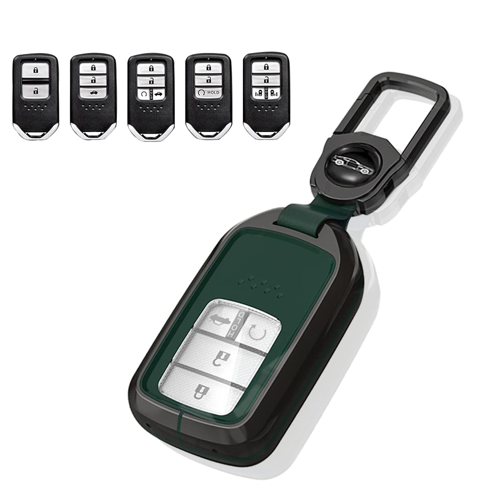 

Чехол для смарт-ключа для Honda Кнопочный бесключевой доступ для Honda Civic Accord Fit Pilot Чехол для ключа Honda Собранный чехол для ключа Металлическая сумка для ключей Сумка для ключей Чехол