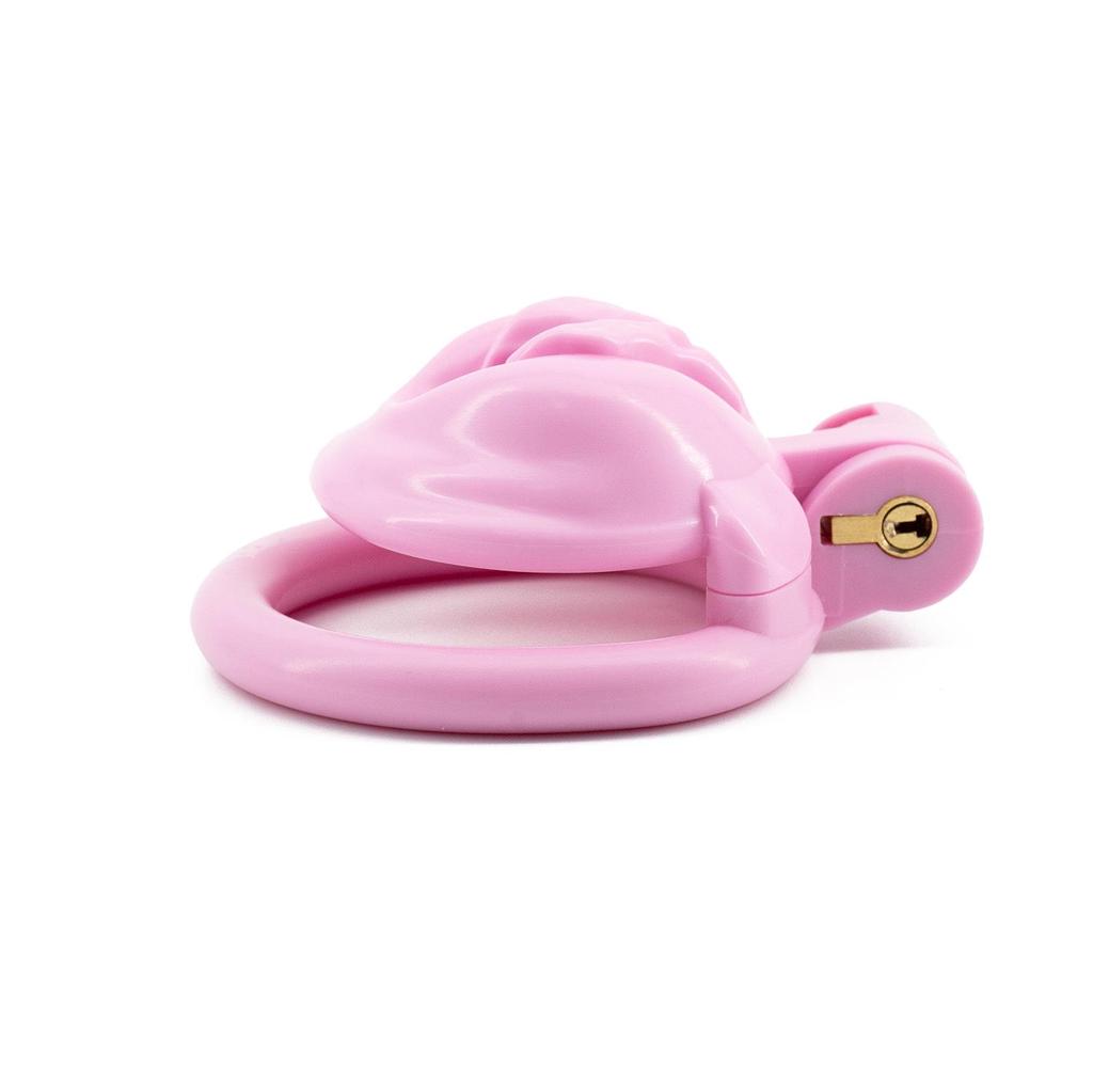 CB Men's Chastity Lock: Colorful Cross-Dressing Vagina Lock for Dressing Up and Going Out