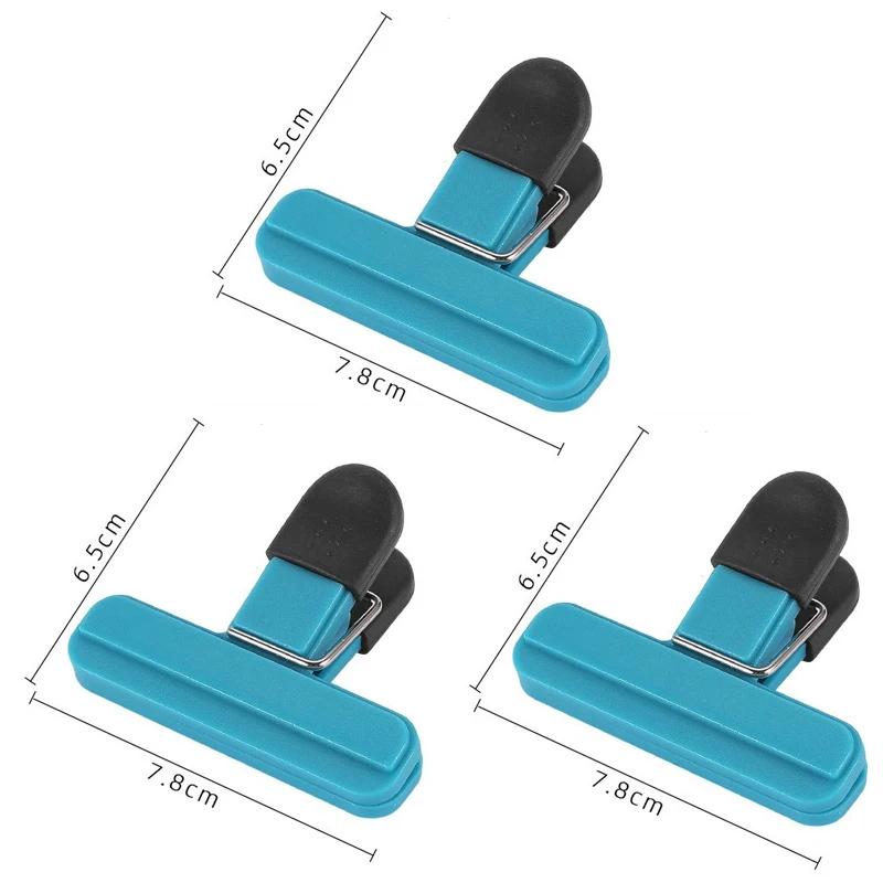 Tragbare Beutelclips, Küchenaufbewahrung, Lebensmittel-Snack-Versiegelung, Beutelclips, Versiegelungsklemme, Kunststoffwerkzeug, Küchenorganisationszubehör