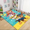 1Pc Paw Patrol Construction Fun Carpet Rug Customizable Soft Washable Antislip Home Living Room Sofa Mats Personalized Rug 091739