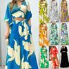 Womens 2026 Casual Set High-Waisted Printed T-Shirt Pants Outfit Office Wear Everyday Style