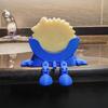 3D Printed Sponge Holder with Drainage Bathroom Kitchen Sink Countertop Sponge Stand with Articulated Legs Multifunctional Sponge Organizer Storage