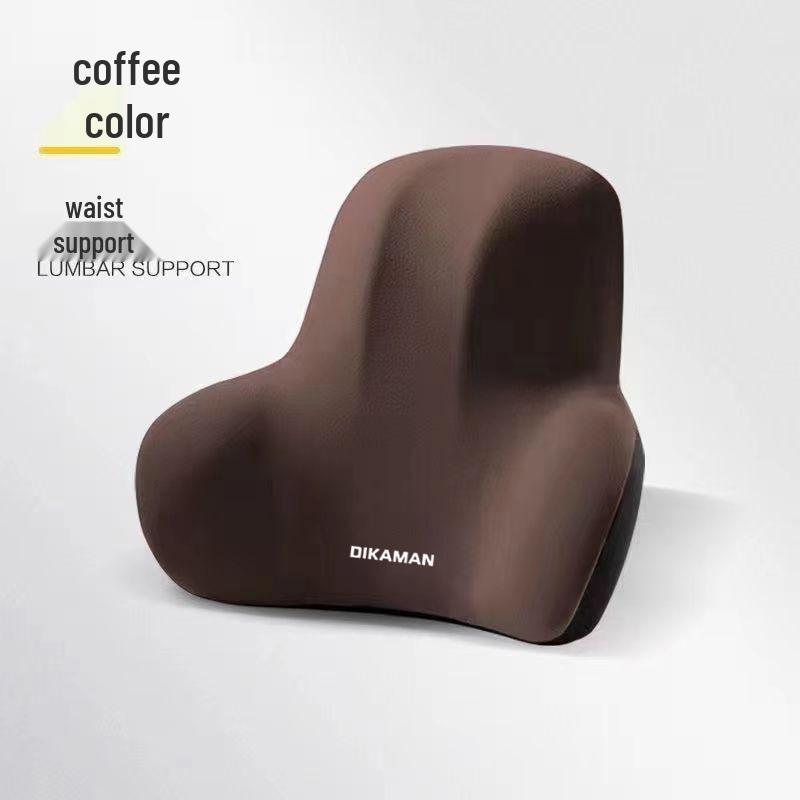 Car Headrest: Premium Memory Foam Neck & Waist Support Cushion for Drivers