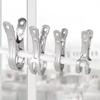 Heavy Duty Clothes Pins Reusable Stainless Steel Clips Beach Towel Clips  Home Storage
