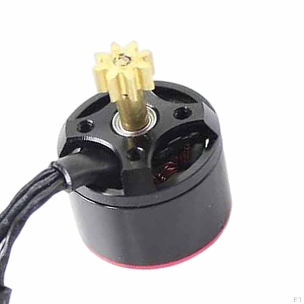 RC Helicopter Brushless Motor Unit for V977 V931 XK K110 Plane Black