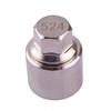 Silver 524 Anti-theft Lugnut Socket Wheel Lock Bolts Nut Screw Removal Key Fit for VW Volkswagen