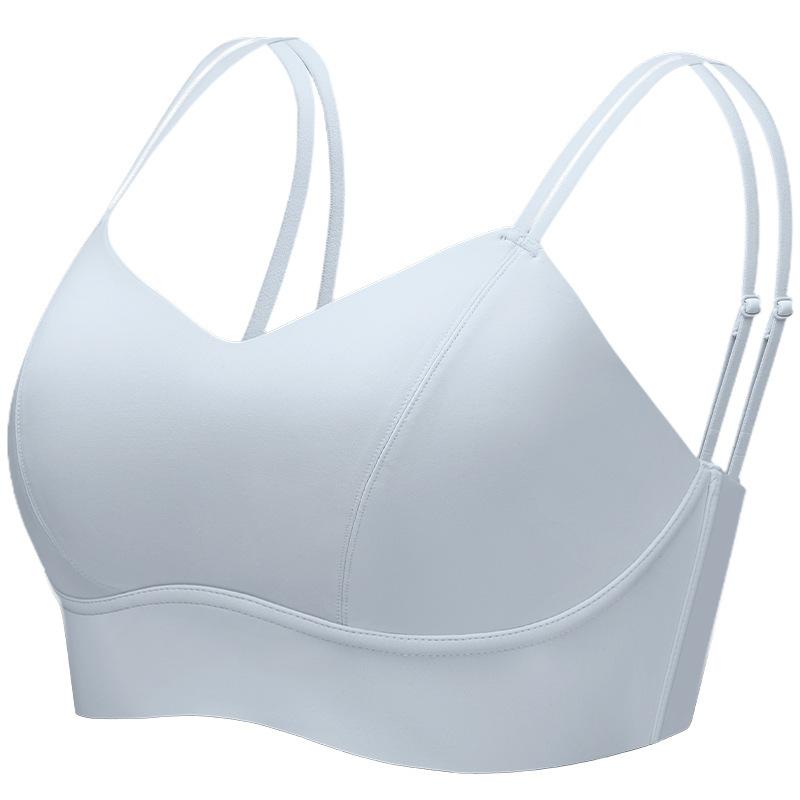 Large Size Underwear Women's Beautiful Back Vest, Sling Tube Top, Anti-light Full Cup, No Steel Ring, Gather the Upper Support Bra.