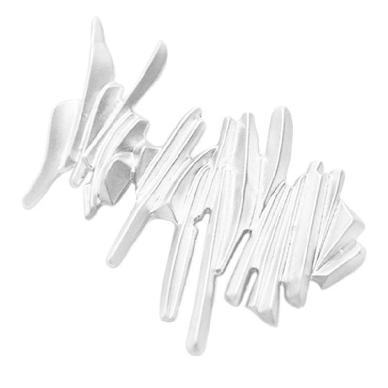 Women Hollow Bowknot Hair Clips Metal Gold Silver Color Tassel Hairpin Hair Accessories Geometric Ir