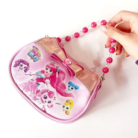Twinkle catchy nipping cross bag spinel aurora lace hatuping, a popular character in Korea