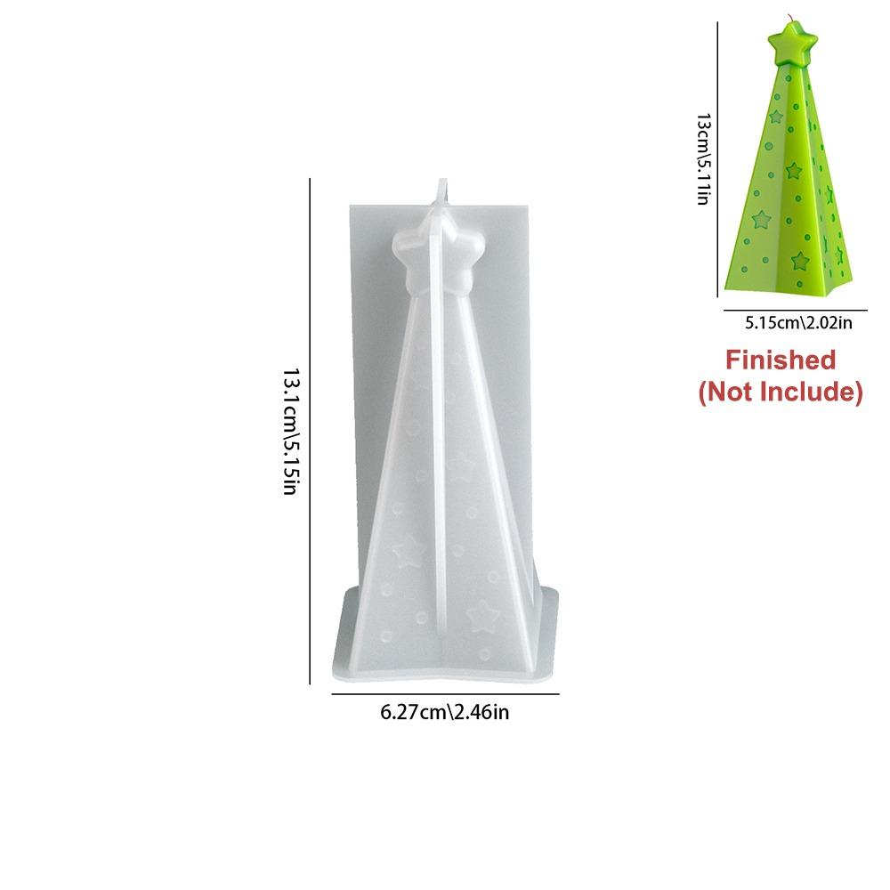 Epoxy Resin Soap Ornament Mold Silicone Candle Making Kit New Cake Resin Mold  Xmas Decor