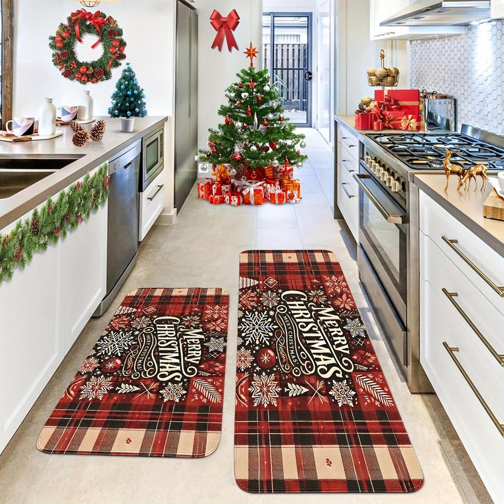 1PC Celestial Harmony Kitchen Rug Non-Slip Door Mat Pop design Bathroom Rug Bath Mat Carpet for Home Sink Laundry Decoreeree