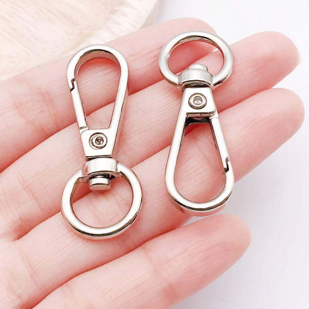 White K Alloy Multi-Style Charm Keychain & Jewelry Accessories