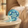 Sensory Fidget Toy Christmas Clear Stress Ball Toy Anxiety Relief with Santa Reindeer Balls Tree Snowflake Figure Soft Squeeze Party Favors Desktop