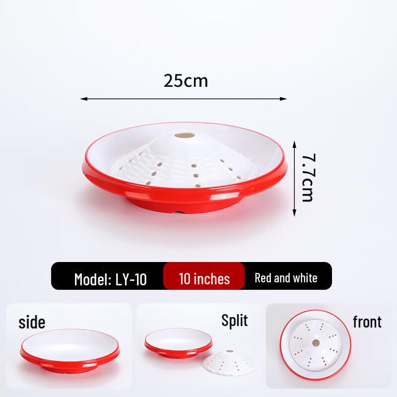 Melamine Dry Ice Presentation Plate