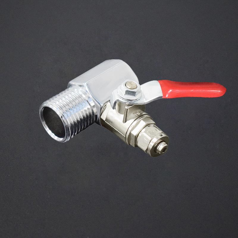 4-Min T-Inlet with 3-Min Ball Valve for Water Purifiers