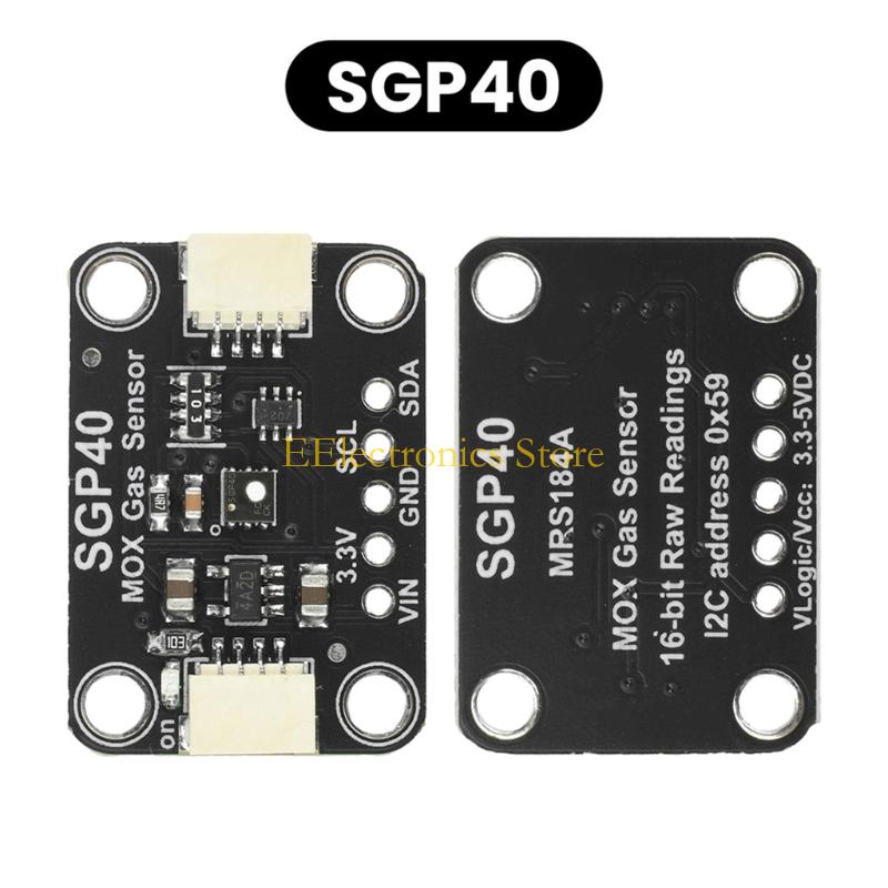 B03C SGP40/SGP41 Air Quality Sensory Digital TVOC Detection Chip Replacement for STEMMA QT/Qwiic Board Industrial Response