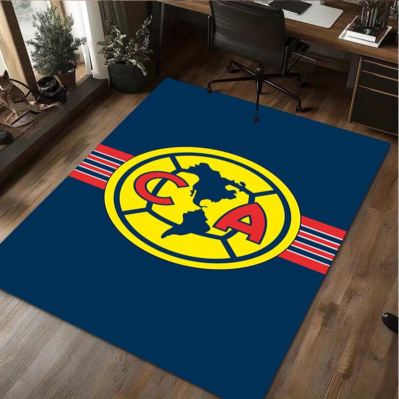 1 Stück Club America Teppich - Heimteppich Büro Dekorativer Teppich Für Wohnzimmer Schlafzimmer Fußmatte Bodenteppich Computerstuhl Bereichsteppich