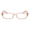 Prada Brand Design Square Optical Frame Women's Pink Pink 52 basic packaging-glasses case + packaging box