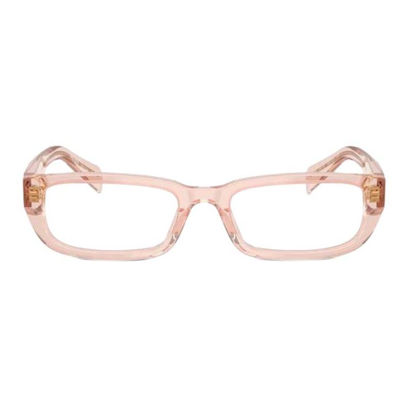 Prada Brand Design Square Optical Frame Women's Pink Pink 52 basic packaging-glasses case + packaging box