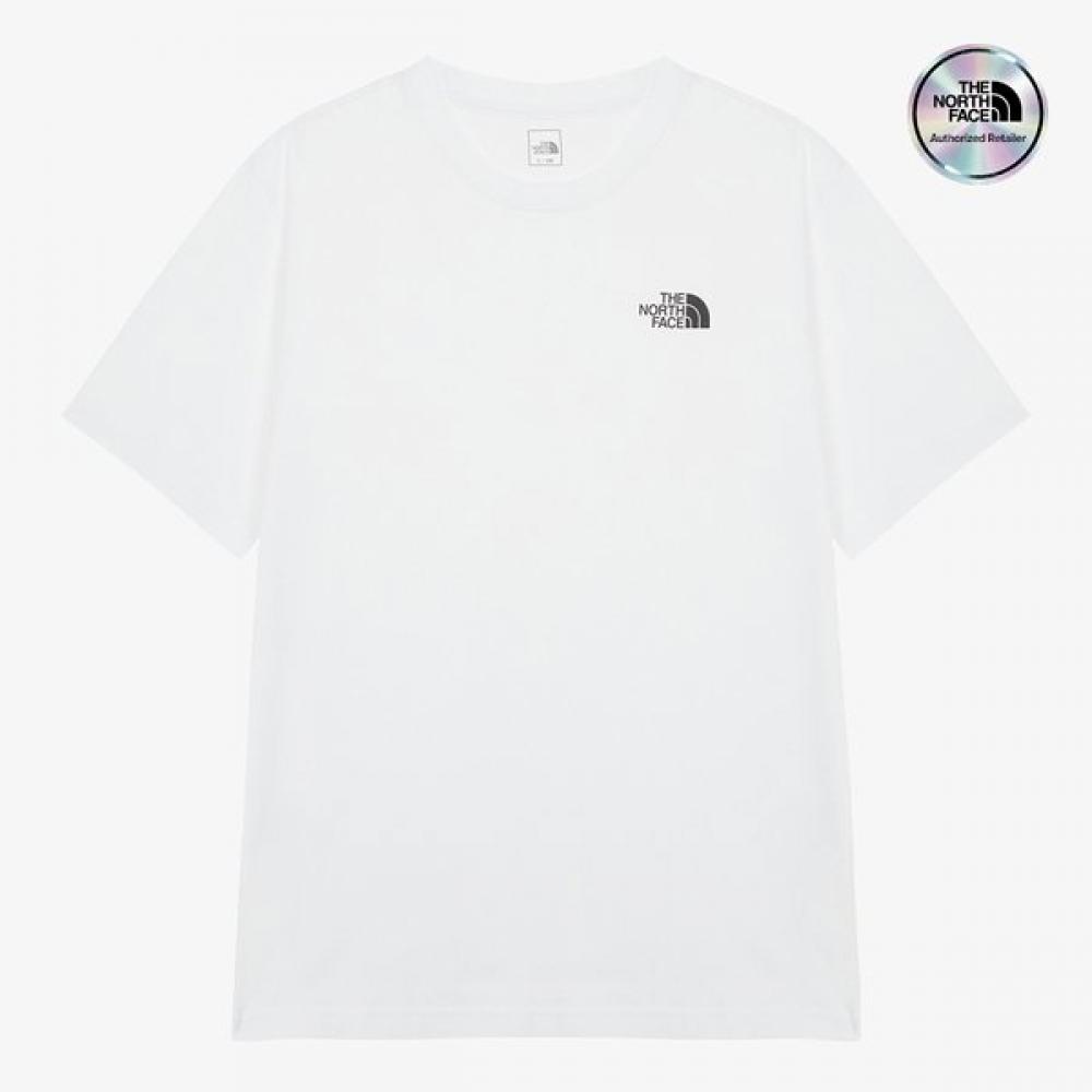 The NorTh Face Men S CoTTon baSic T ShirT whiTe nT7ur77b WHITE/085