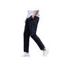 Li Ning Reflective Straight Leg Quick Dry Casual Pants Men bottoms Black AYKM057-1