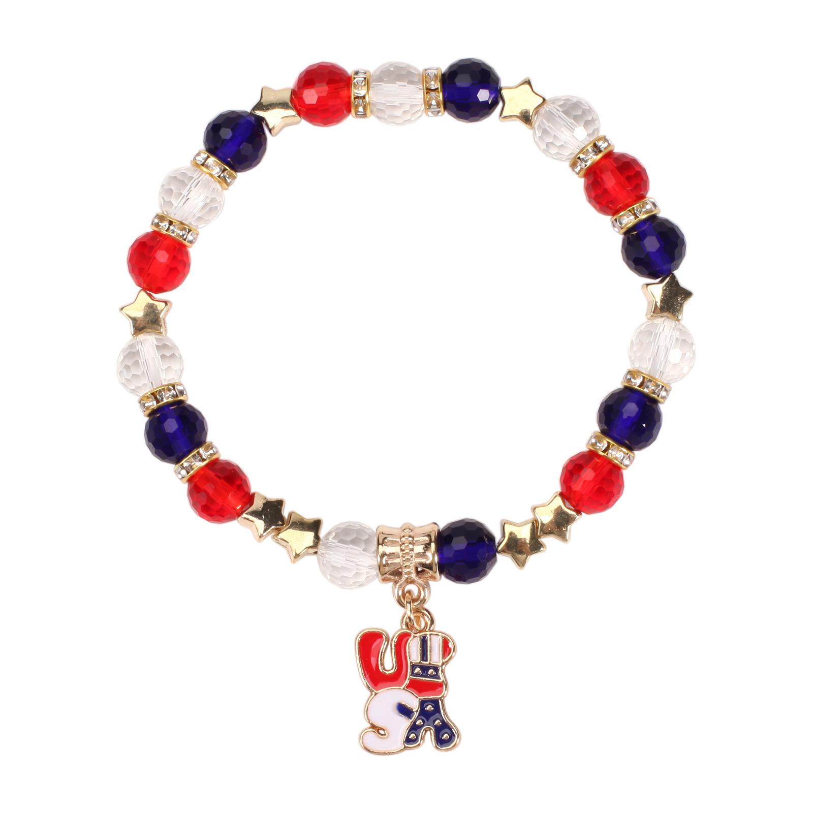 JYL TS Bracelet Bohemian Mother s Day  Heart Flower Charm Cultivates Love Color 13 clear crystal ньянза