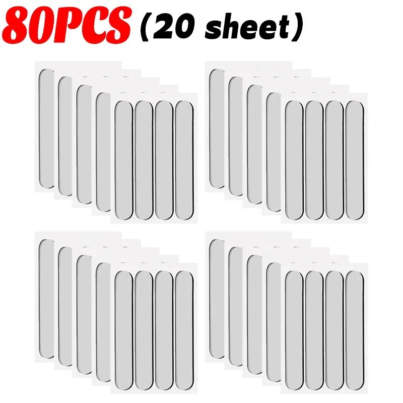 200/4PCS Transparent Self Adhesive Silicone Stopper Pads Scratch Proof Cabinet Refrigerator Bumper Household Safety Protection