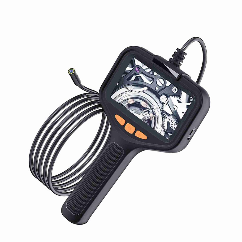 Endoscope Camera with Light, HD 1080P Borescope with 4.3 Screen 8 Adjustable LED Lights, Inspection Camera with
