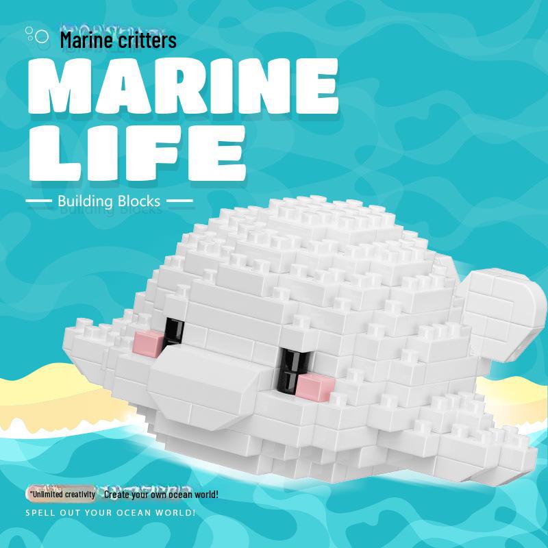 Marine Creatures Micro Building Block Set - CLC7261-7272