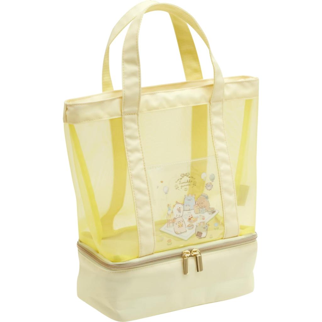 Sumikkogurashi Mesh Insulated Tote Bag CA53802 San-X