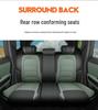 Traveler Car Seat Cushion Cover - Universal Fit, Full Leather, Four Seasons, New Model, for Five-Seat Cars