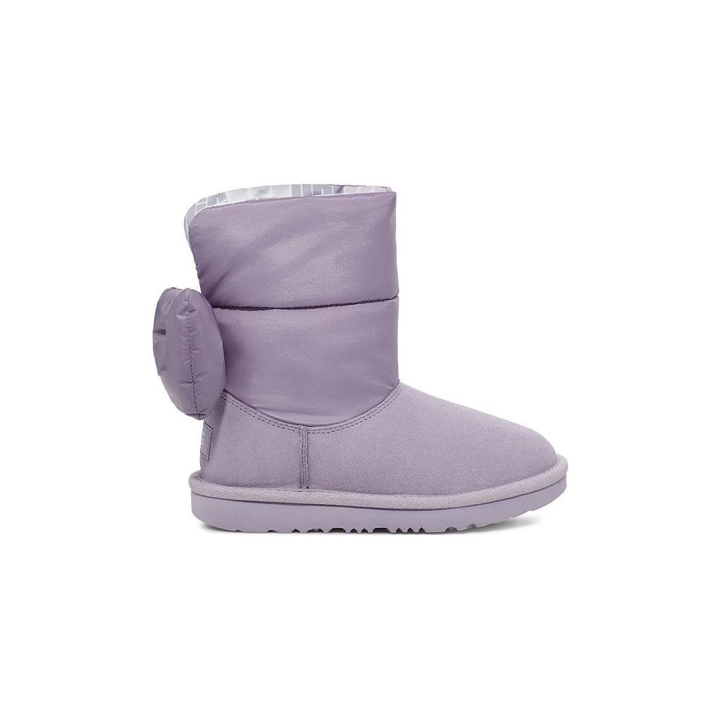 UGG Classic Novelty Fashion Bow Mid-Calf Snow Boots Kids Snow Boots Lavender 1130756T-JGL