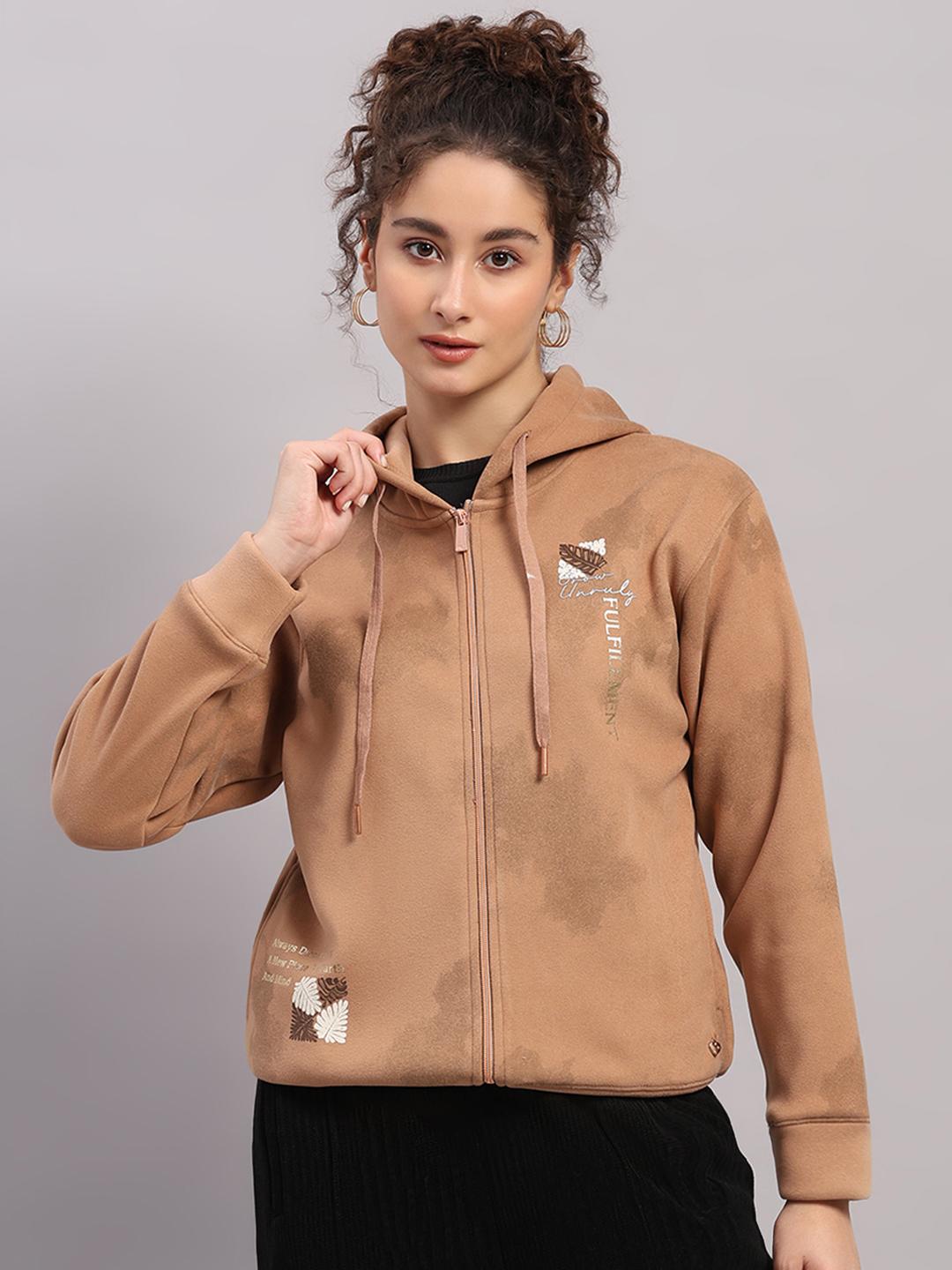 MONTE CARLO Женская толстовка с капюшоном и длинным рукавом XL коричневый 3130₽