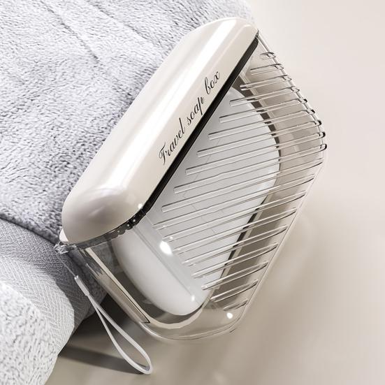 Yousheng Travel Soap Case with Lid Leakproof Soap Container with Drainage Layer Portable Bar Soap Holder for Camping Gym Bathroom Kitchen Dormitory