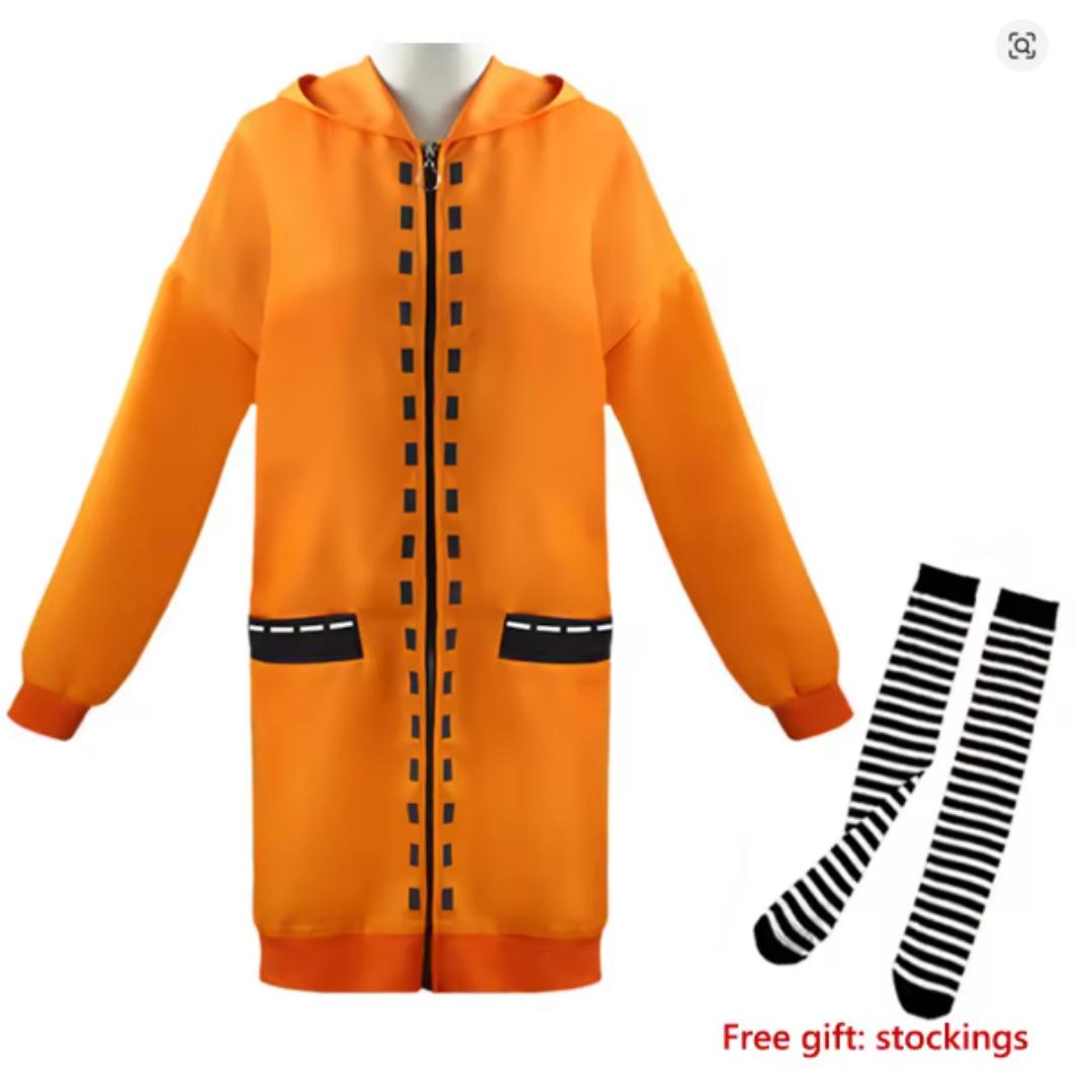 

Аниме Kakegurui Yomotsuki Runa Косплей Костюм Куртка Jk Школьная Форма Куртка Толстовка Хэллоуин Карнавальная Одежда XXXL оранжевый