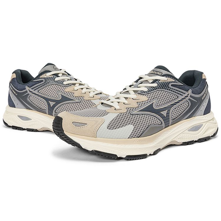 Mizuno Racer S Modă Confortabil Material Durabil Top Jos Casual Antrenament Distanță Lungă Distanță Scurtă Navetă Urbană Pantofi de Alergare D1GH223506