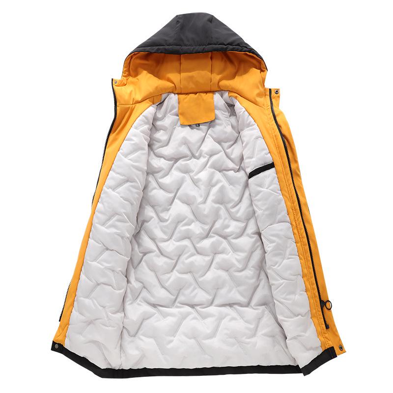 Buy Cotton Jacket Winter Casual Men 'S Down Hooded Cotton Jacket Coat