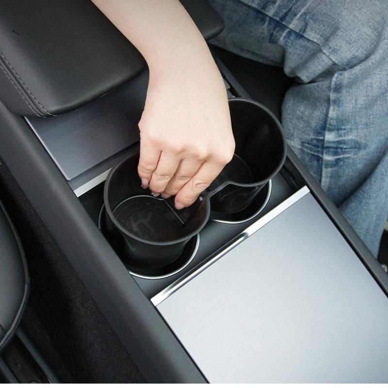 1pcs Watercup Holder for Tesla New Model Y 2025 Launch Juniper Model 3 2025 Highland