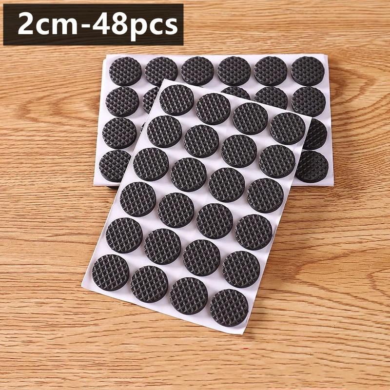 Gumové podložky pro nábytek na nohy židlí Protiskluzová podložka Tlumič nárazníku Samolepící chránič nohou stolu Ochranné podložky na podlahu Hardware