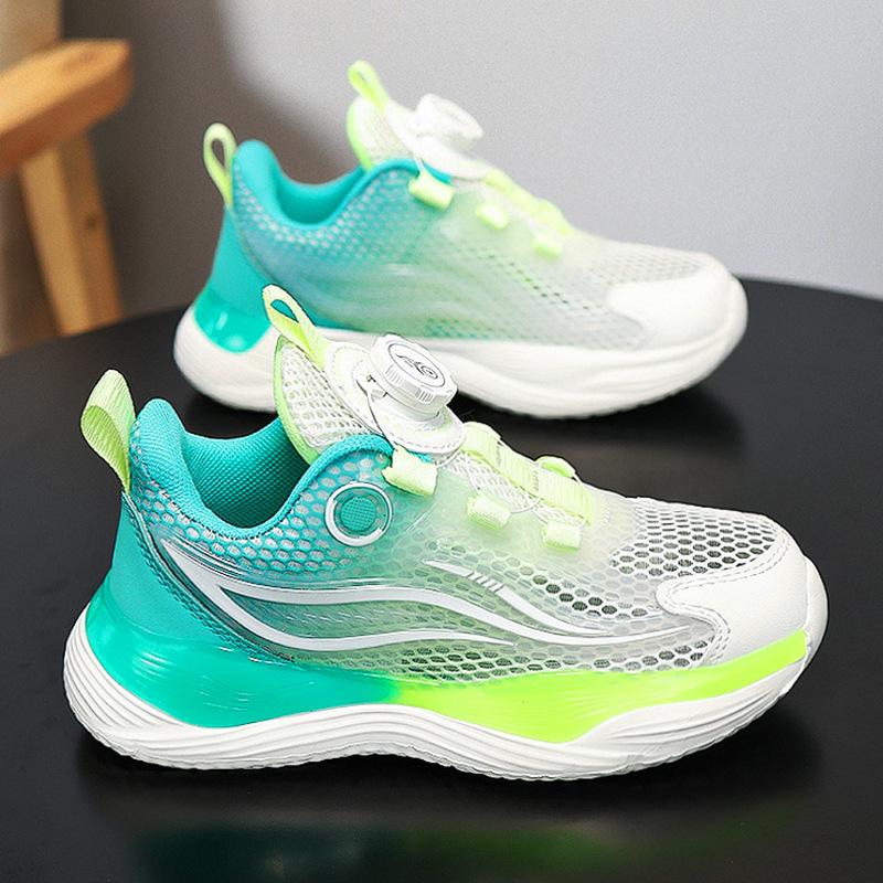 Girls shoes dad shoes 2025 summer new children's sports shoes girls breathable mesh shoes lightweight running shoes