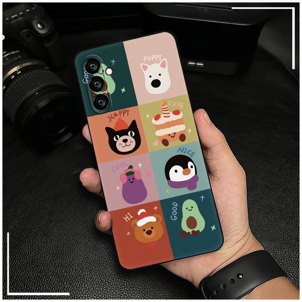Shockproof Waterproof Phone Case For Samsung Galaxy A24/SM-A245F/A25 5G Cartoon Durable Soft Case Dirt-resistant Animals
